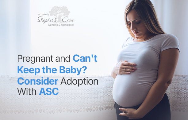Are you pregnant? can't keep the baby? You have options. Contact Adoption by Shepherd Care today for more details.