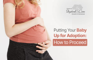 putting your baby up for adoption